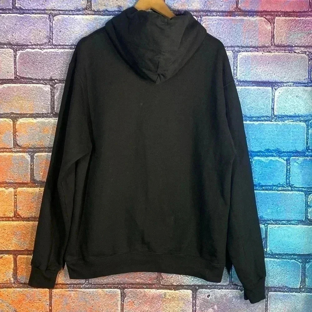 Champion Pullover Hoodie Black Large - Picture 6 of 6